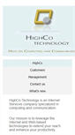 Mobile Screenshot of highcotech.com