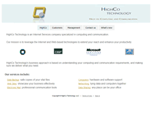 Tablet Screenshot of highcotech.com